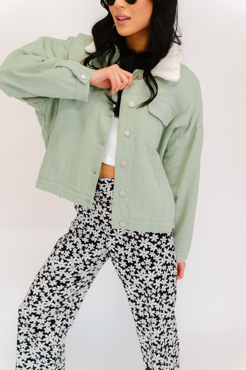 Wonderstruck Jacket // Sage